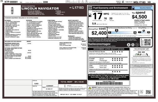 2021 Lincoln Navigator Reserve