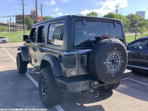 Gray 2021 Jeep Wrangler Unlimited Sport