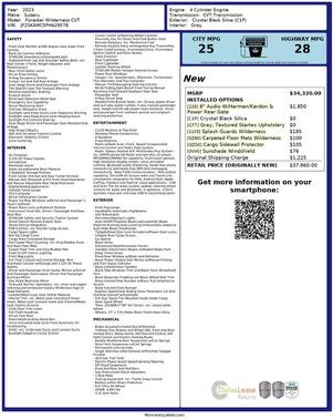 2023 Subaru Forester Wilderness