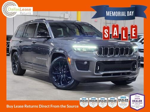 Gray 2022 Jeep Grand Cherokee L Overland