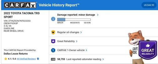 2022 Toyota Tacoma TRD Sport