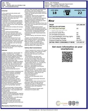 2021 Toyota Tacoma TRD Sport