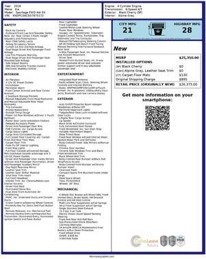 2016 Kia Sportage EX