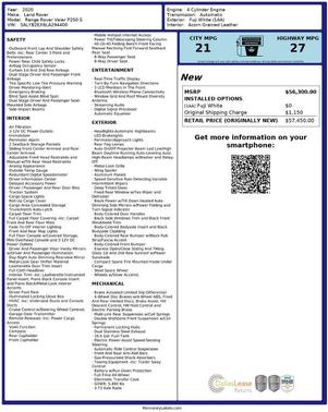 2020 Land Rover Range Rover Velar S