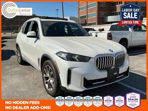 White 2024 BMW X5 xDrive40i
