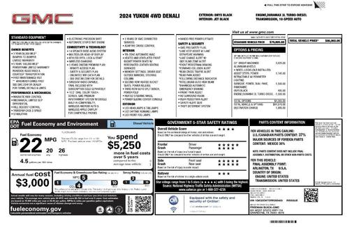 2024 GMC Yukon Denali