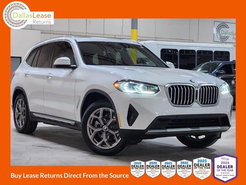 White 2024 BMW X3 xDrive30i
