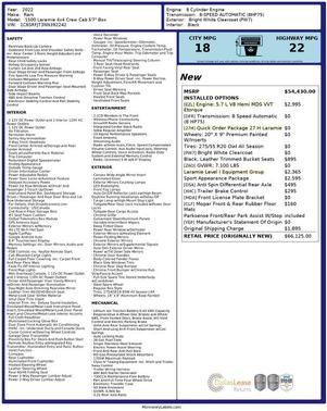 2022 RAM 1500 Laramie