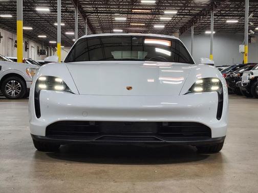 White 2021 Porsche Taycan 4S