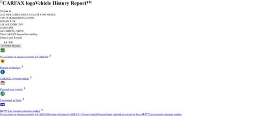 2022 Mercedes-Benz S-Class S 500 4MATIC