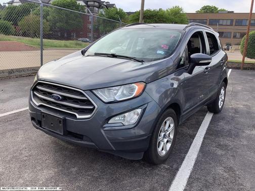 Gray 2018 Ford EcoSport SE