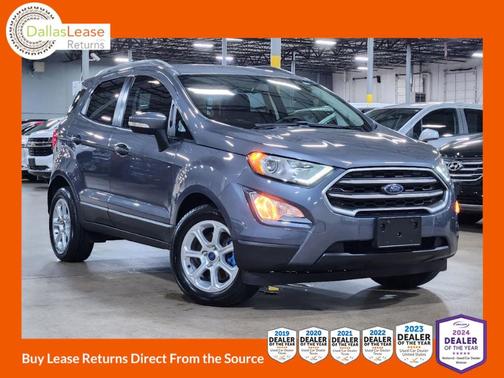 Gray 2018 Ford EcoSport SE
