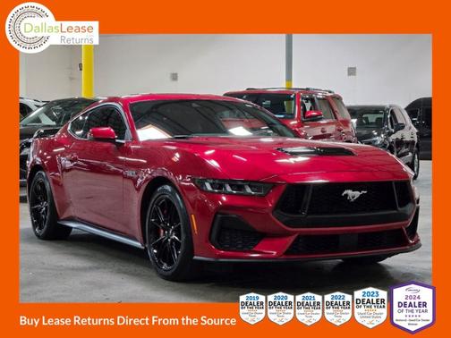 Red 2024 Ford Mustang GT Premium