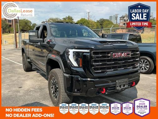 Black 2025 GMC Sierra 2500 AT4X