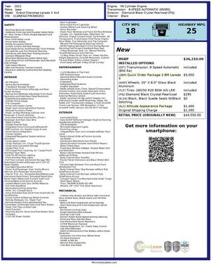 2021 Jeep Grand Cherokee Laredo X