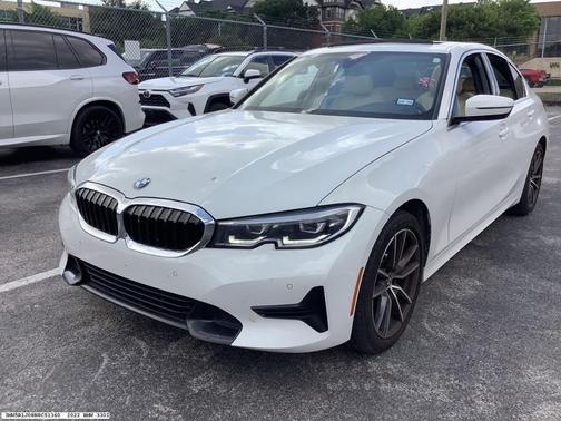 White 2022 BMW 330 i
