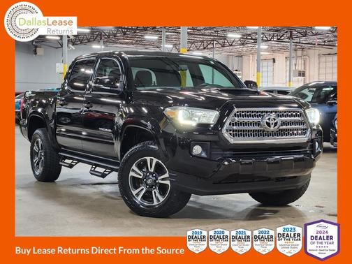 Black 2016 Toyota Tacoma TRD Sport