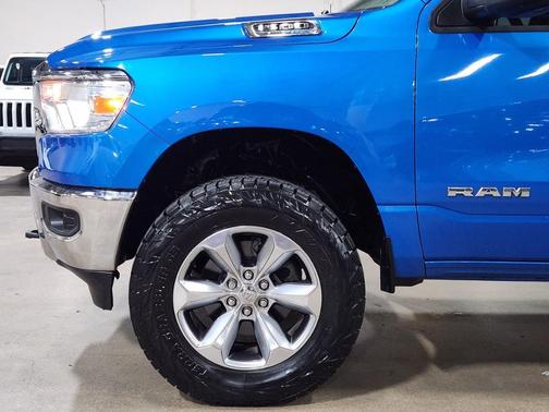 Blue 2021 RAM 1500 Lone Star