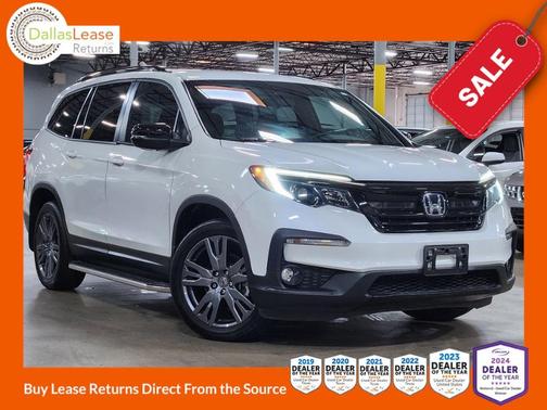White 2022 Honda Pilot Sport