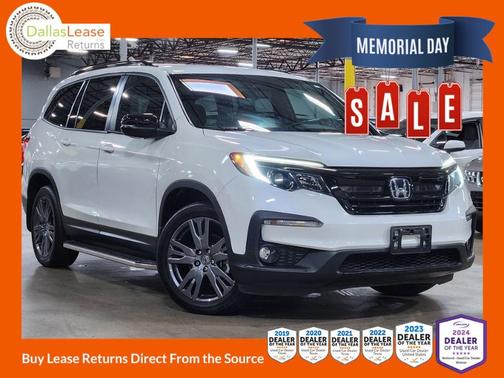 White 2022 Honda Pilot Sport