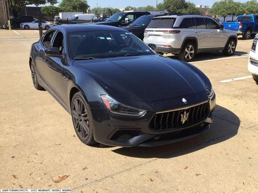 Black 2022 Maserati Ghibli Modena