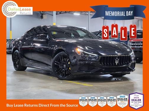 Black 2022 Maserati Ghibli Modena