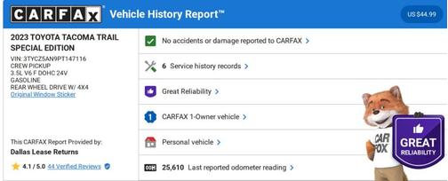 2023 Toyota Tacoma Trail Edition