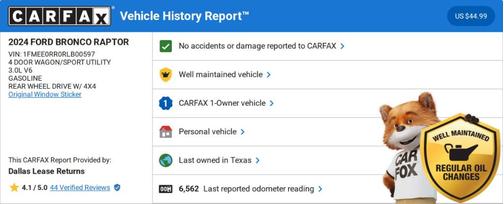 2024 Ford Bronco Raptor