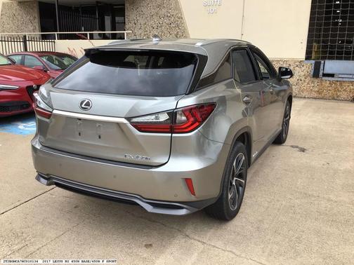 Atomic Silver 2017 Lexus RX 450h