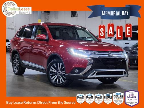 Red 2019 Mitsubishi Outlander SE