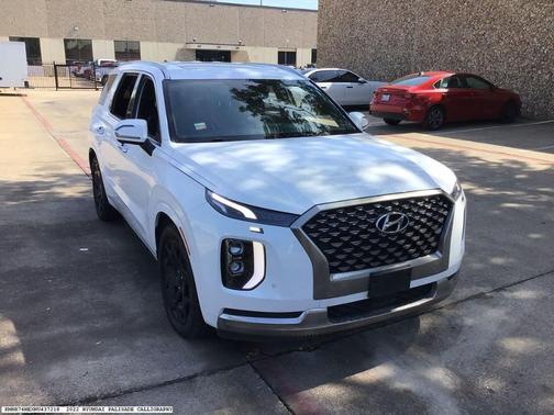 White 2022 Hyundai PALISADE Calligraphy