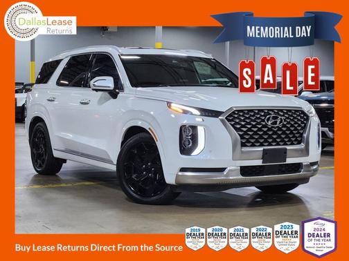 White 2022 Hyundai PALISADE Calligraphy