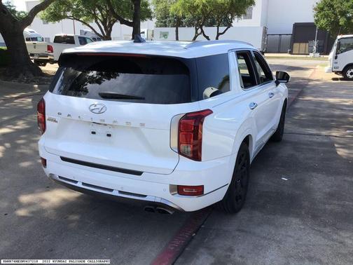 White 2022 Hyundai PALISADE Calligraphy