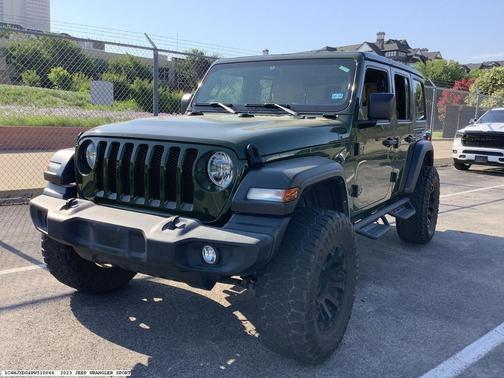 Green 2023 Jeep Wrangler Sport