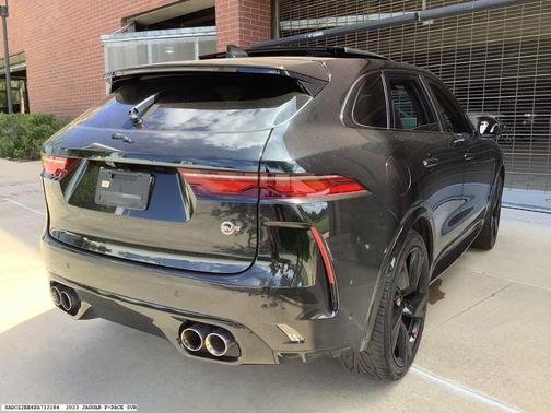 Santorini Black 2023 Jaguar F-PACE SVR