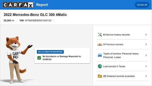 2022 Mercedes-Benz GLC 300 Base 4MATIC