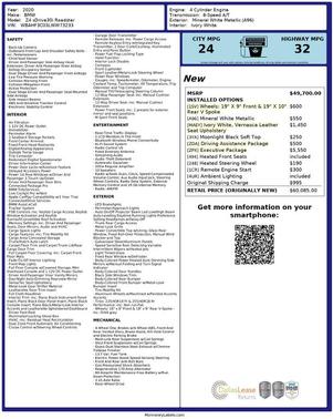 2020 BMW Z4 sDrive30i