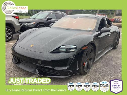 Black 2020 Porsche Taycan Turbo