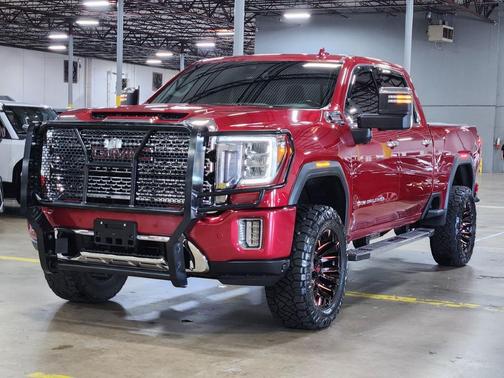 Red 2022 GMC Sierra 2500 Denali