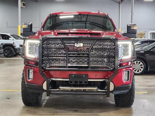 Red 2022 GMC Sierra 2500 Denali