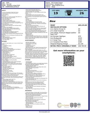 2020 Hyundai PALISADE Limited