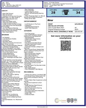 2017 Honda HR-V EX-L w/Navigation