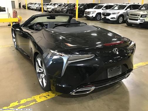 Black 2023 Lexus LC 500 Base
