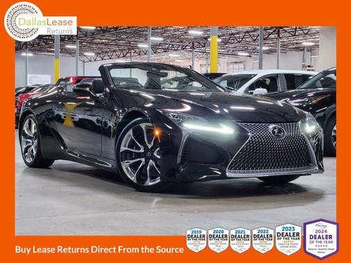 Black 2023 Lexus LC 500 Base