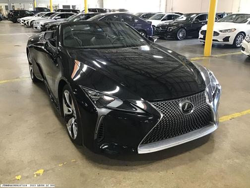 Black 2023 Lexus LC 500 Base