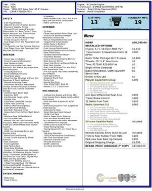 2016 RAM 1500 Tradesman