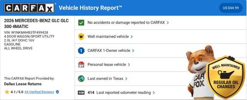 2026 Mercedes-Benz GLC 300 Base 4MATIC