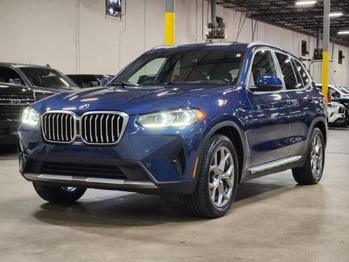 Blue 2022 BMW X3 sDrive30i