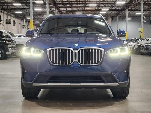 Blue 2022 BMW X3 sDrive30i