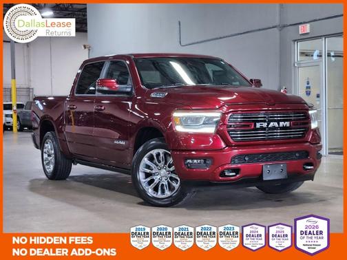 Red 2023 RAM 1500 Laramie